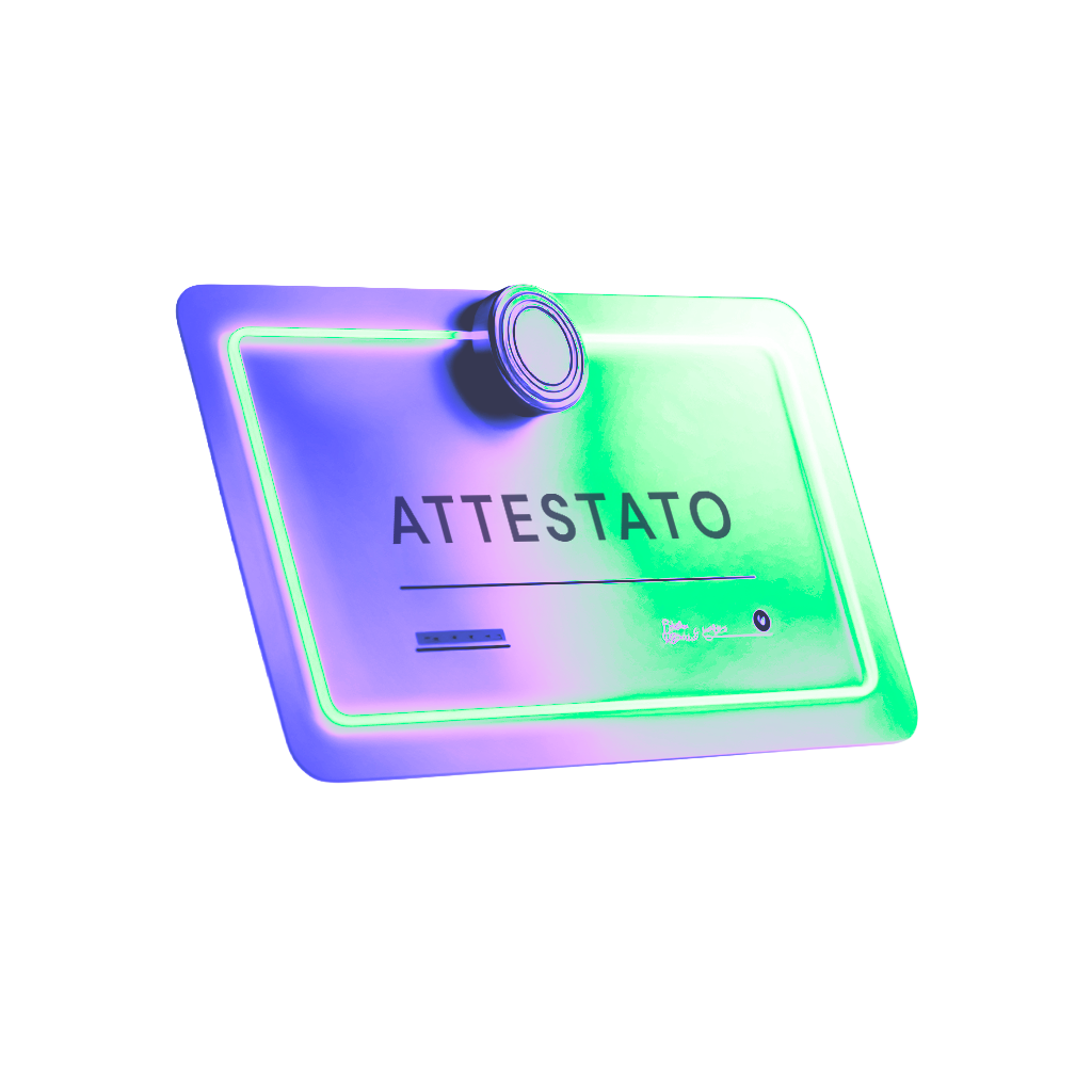 Attestato di partecipazione di Generation AI Academy